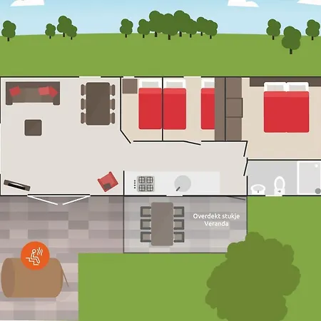 6 Pers. Veluwelodge Xl Met Sauna Apartment